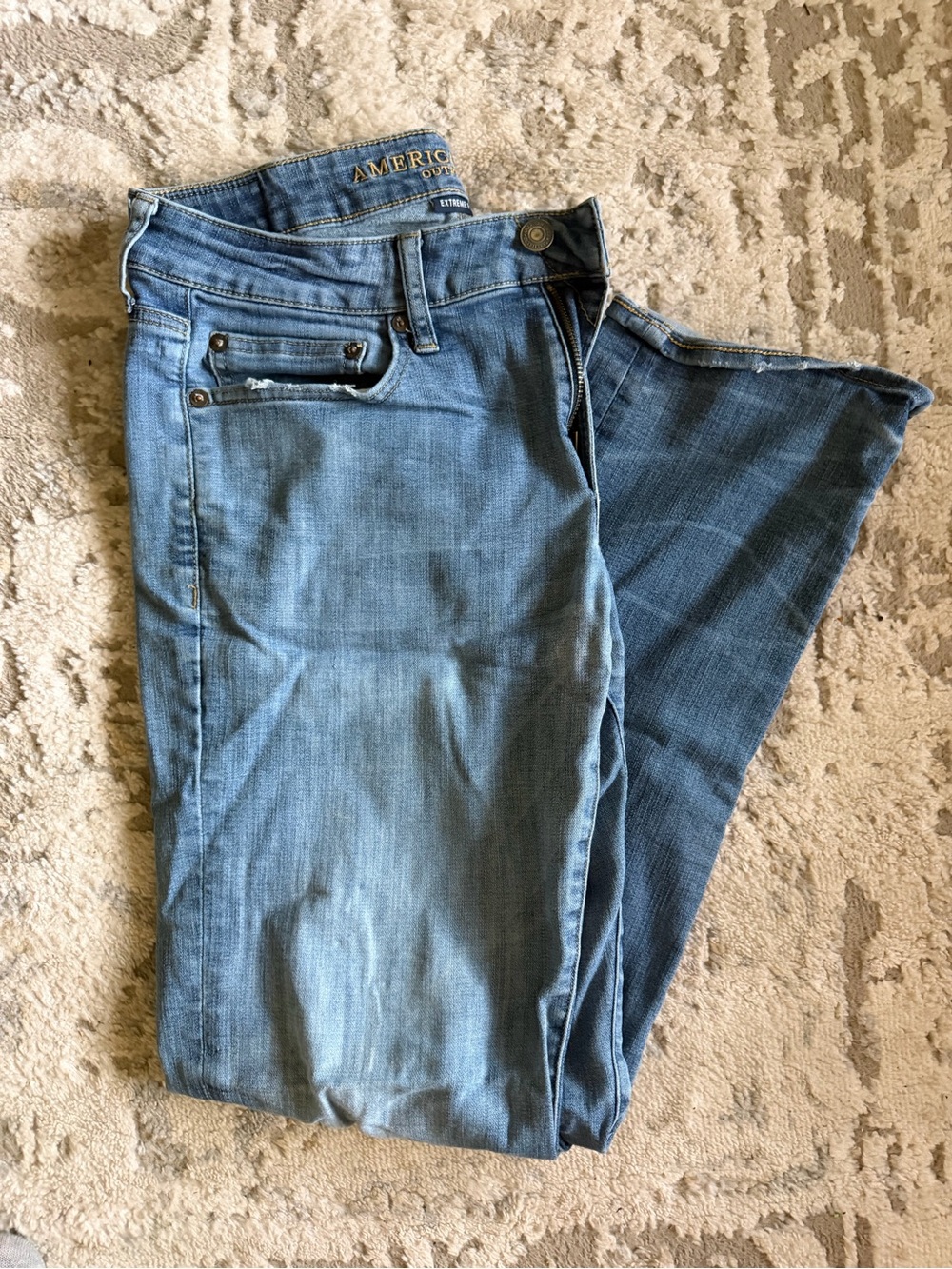 American Eagle Outfitters Light Blue Men’s Jeans - Original Straight Fit